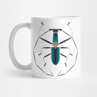 Giant Blue Longhorn Beetle Mug